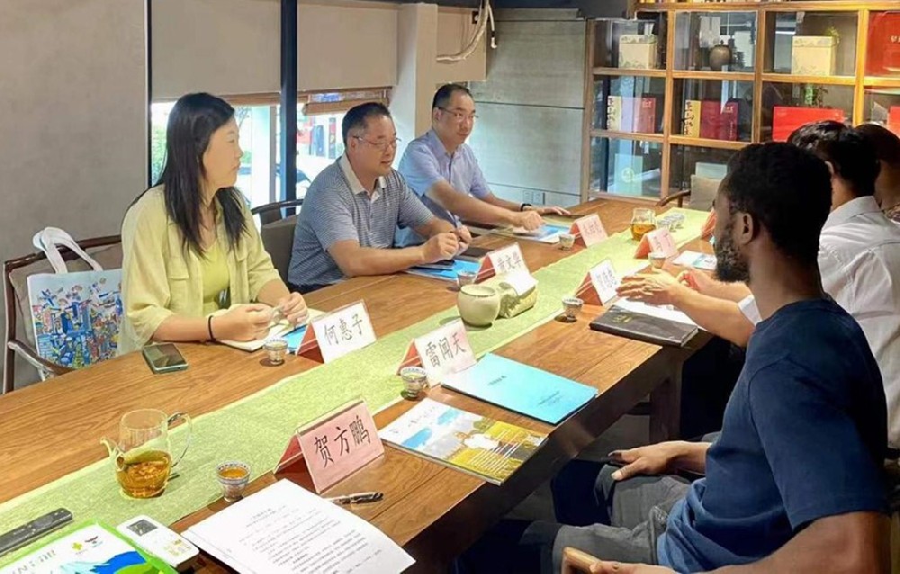 省商務(wù)廳外經(jīng)處調(diào)研、督導岡比亞（湖北）境外經(jīng)貿(mào)合作區(qū)建設(shè)